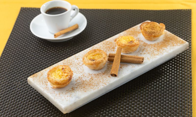 Mini pastel de nata